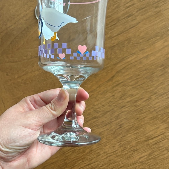 Vintage Libbey Country Geese Water Goblets (set of 4) - Picture 8 of 15